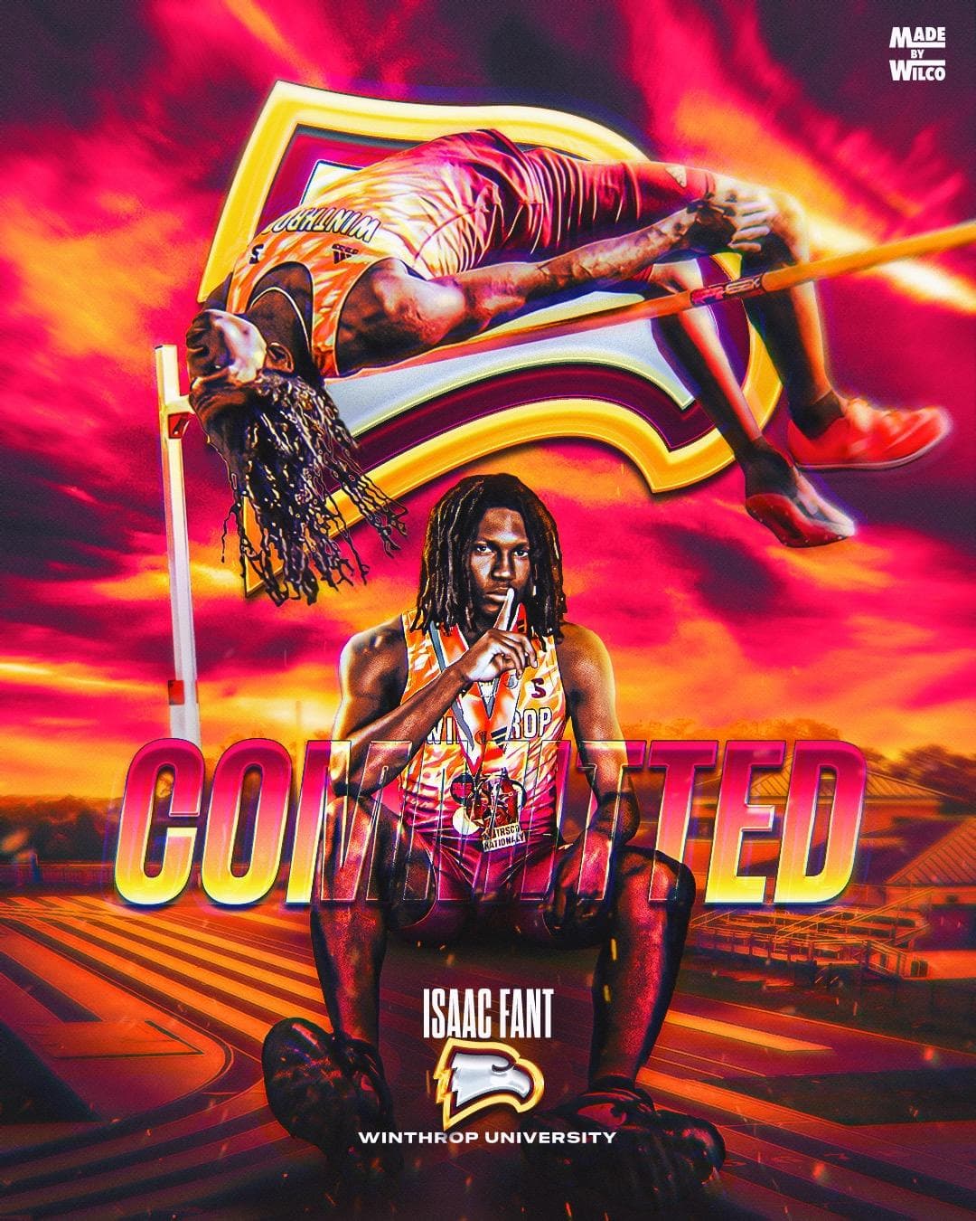 Isaac Fant commitment graphic