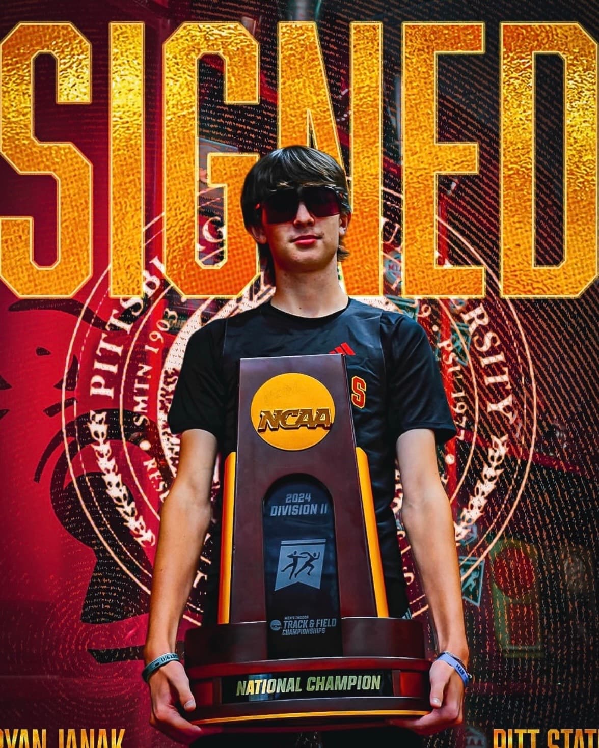 Ryan Janak commitment graphic